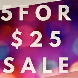 All items $25 and under!